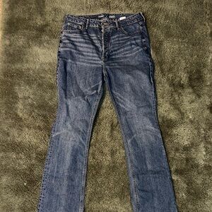 Old Navy Dark Blue High-Rise Jeans